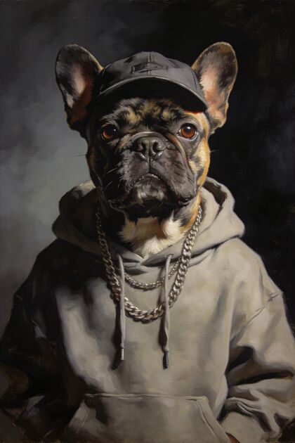 The Rapper portrait example 1