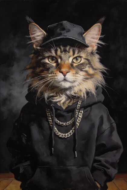 The Rapper portrait example 3