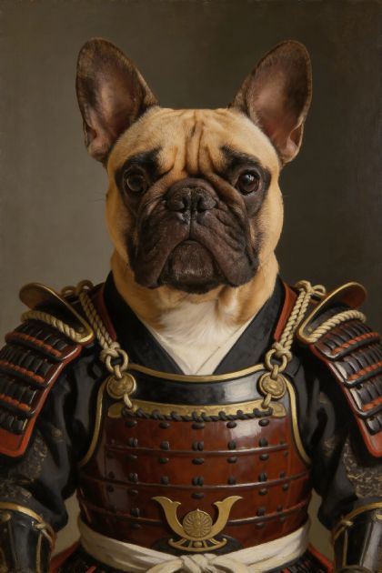 The Samurai portrait example 1