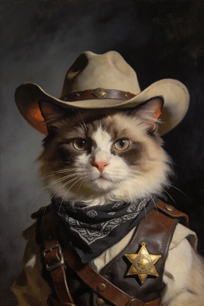 The Sheriff portrait example 1