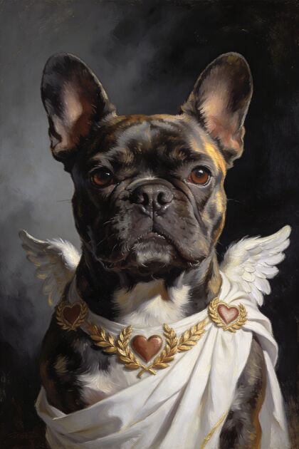 The Valentine Cupid portrait example 1