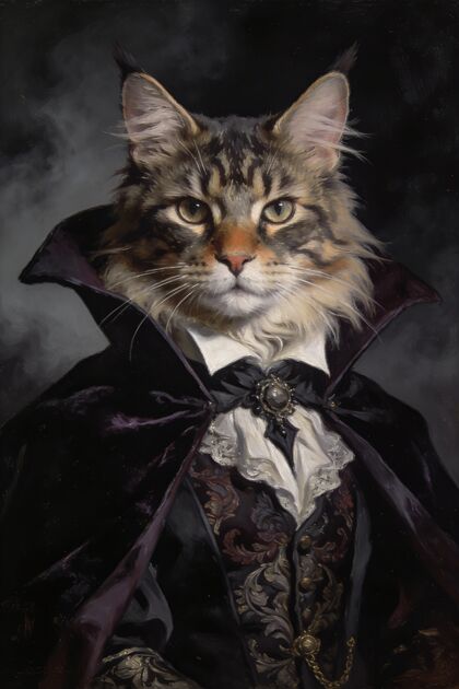 The Vampire portrait example 3