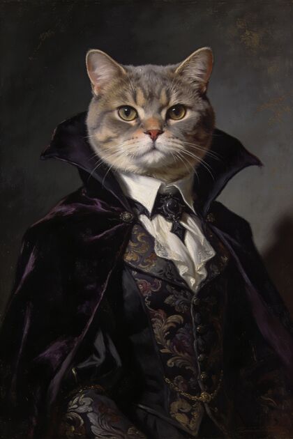 The Vampire portrait example 4