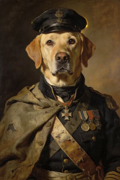 The Veteran portrait example 2