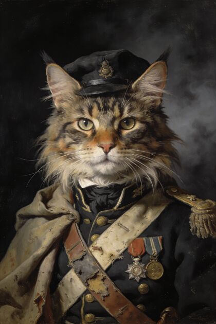 The Veteran portrait example 3