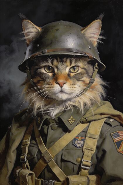 The WWII Soldier portrait example 3